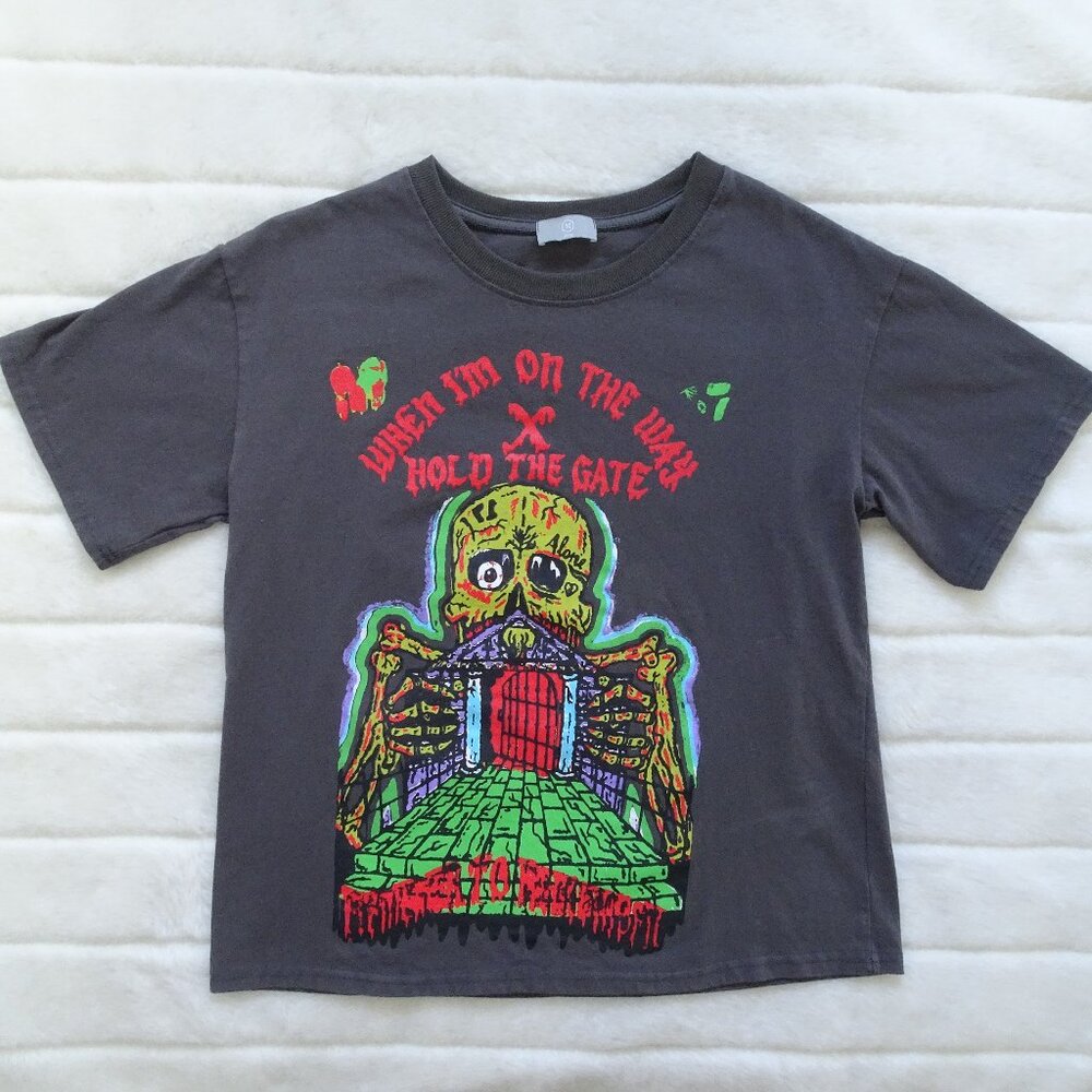 hbat Kanye West Men's T-Shirt Hold The Gate She wants To Give you The Cookie Med